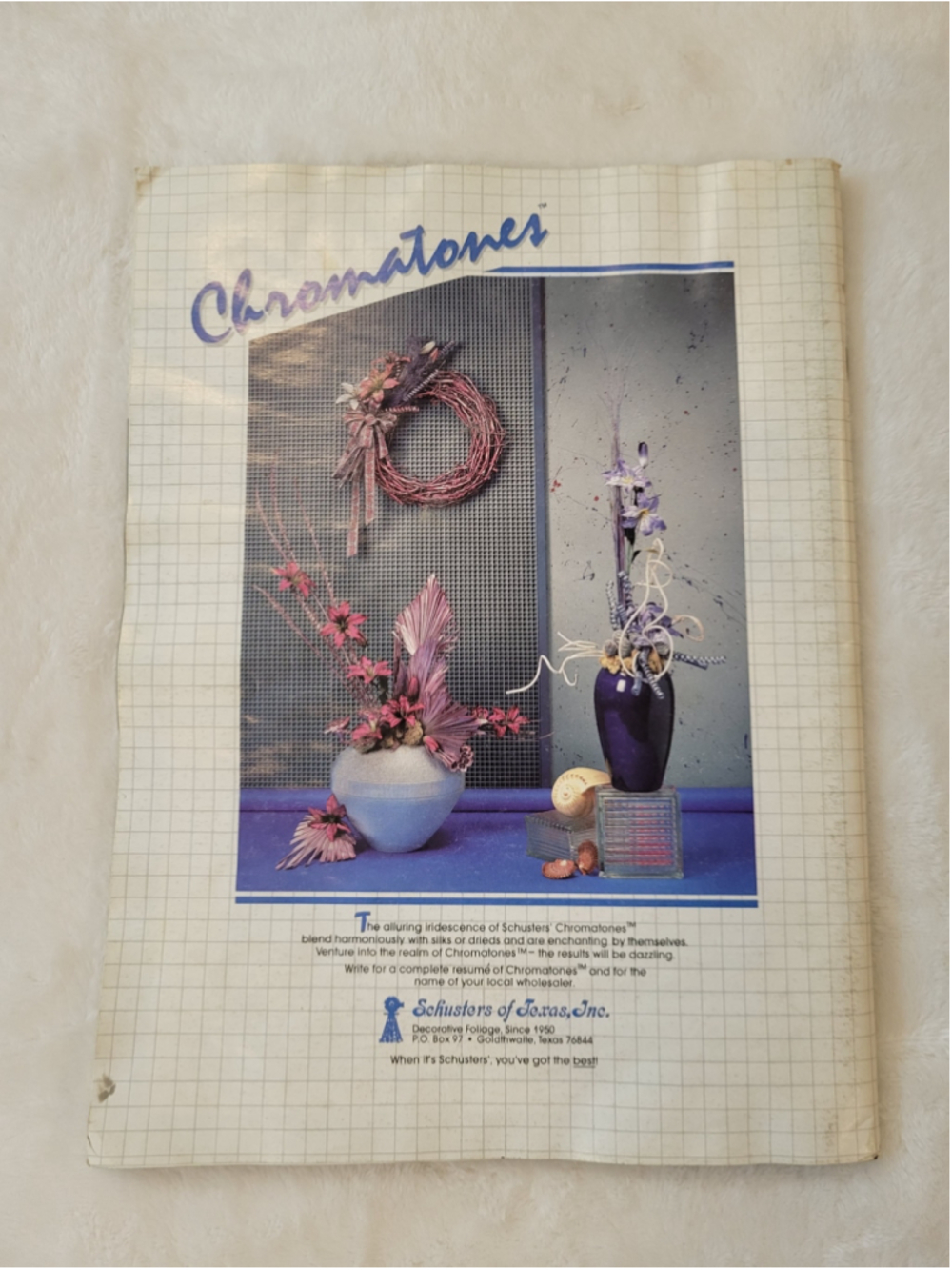 Vintage 1987 AFS The Professional Floral Designer Magazine Bundle Lot of 2 - Picture 4 of 11